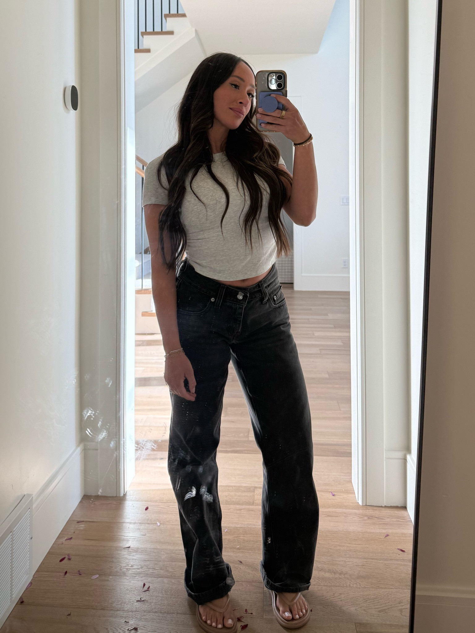 Best jeans for short torso girlies 🤍

#LTKootd #LTKmomlife #LTKPetite