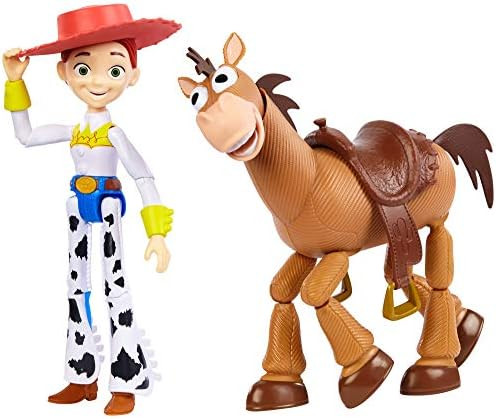 Disney and Pixar Toy Story Jessie and Bullseye 2-Pack Character Figures in True to Movie Scale, P... | Amazon (US)