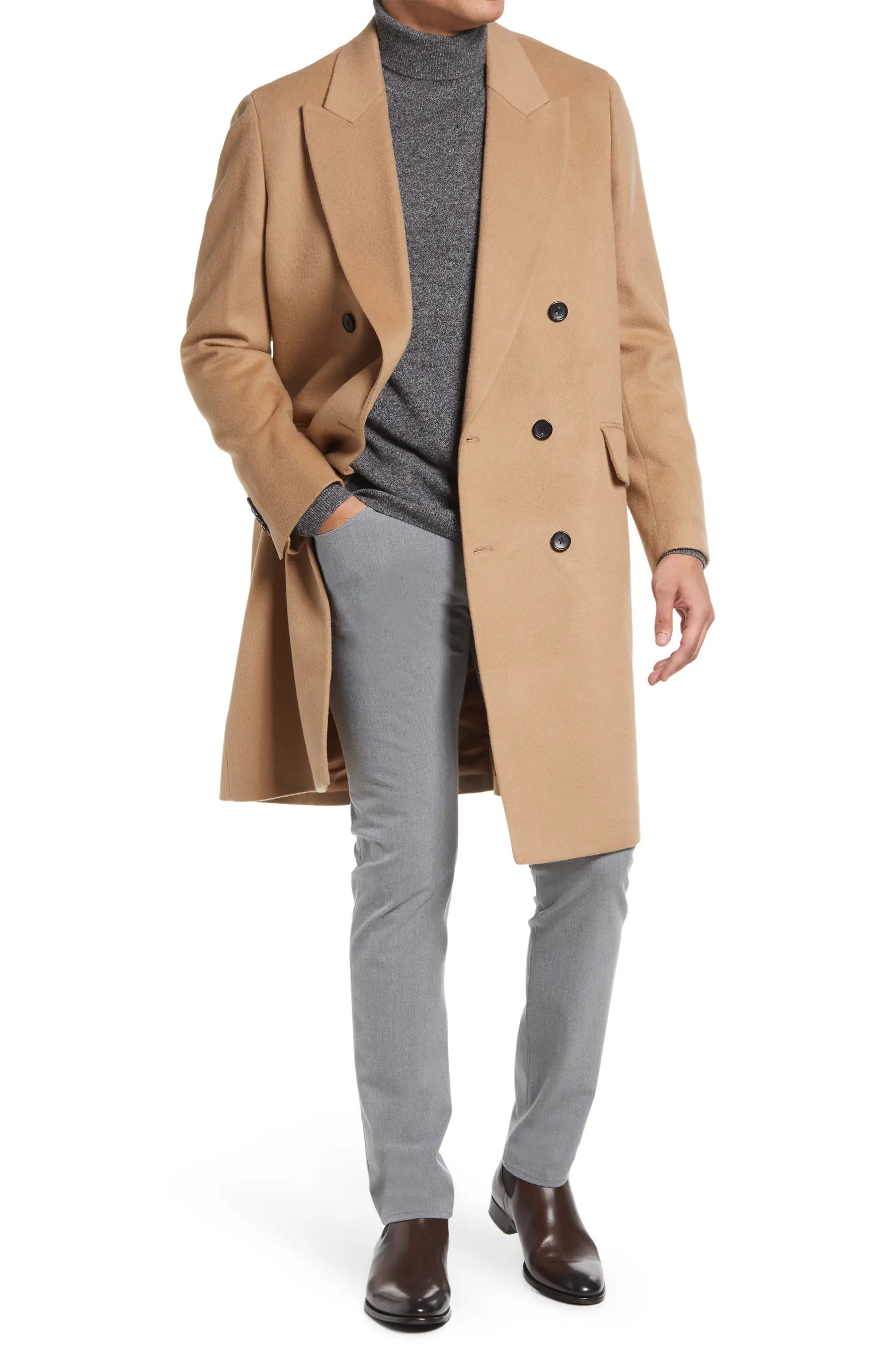 Thomas Wool & Cashmere Over Coat | Nordstrom
