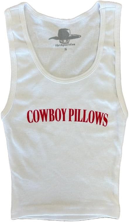 Cowboy Pillows™ Tank or Shirt | 100% Cotton | Made in USA | Amazon (US)