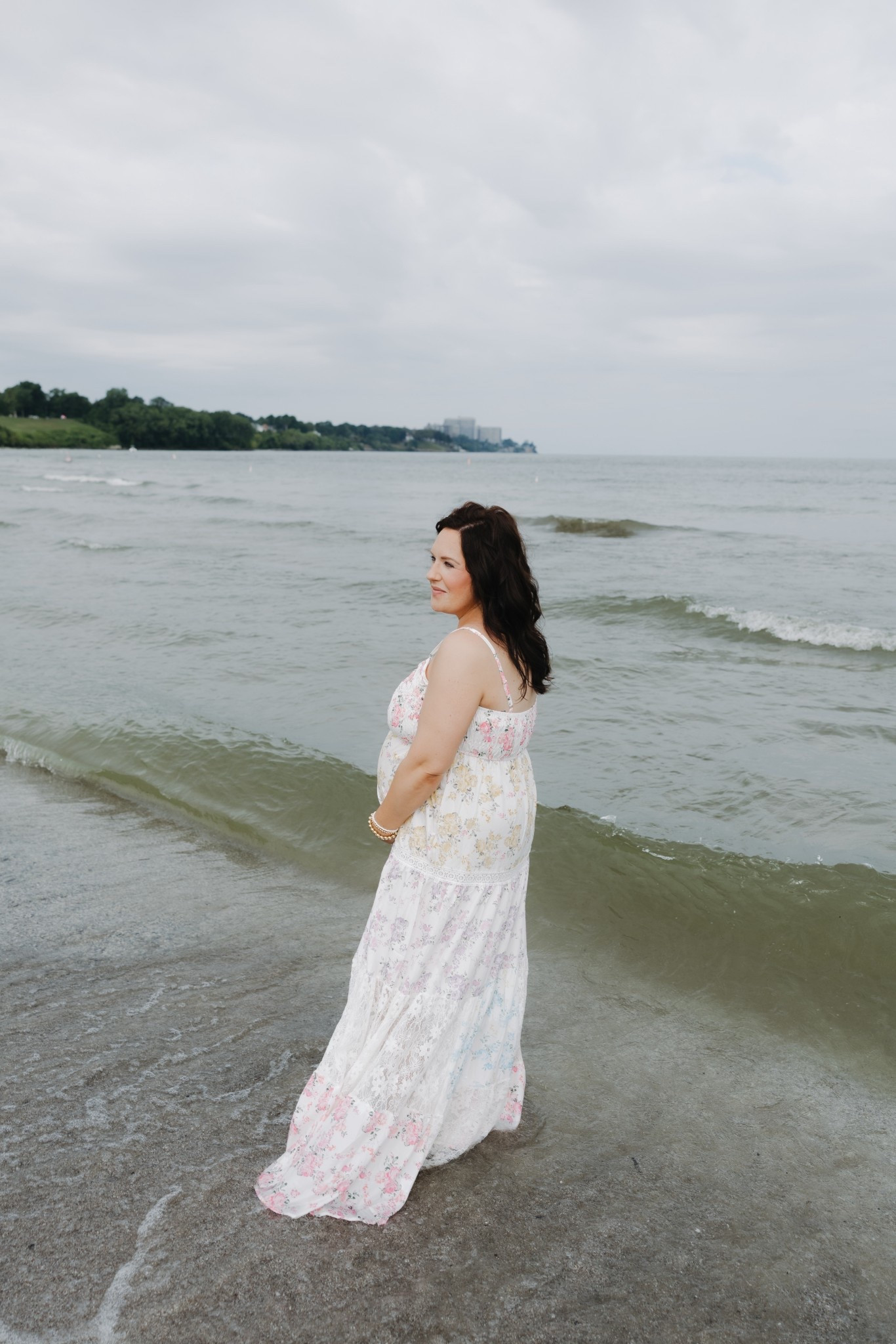 Non-maternity dress at 33 weeks pregnant. Fit it stretchy. 

Maternity inspiration 
Summer beach pictures 
Family pictures 

#LTKBump #LTKBaby #LTKFindsUnder50