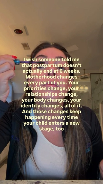 I’ve learned that motherhood isn’t just a season you “get through” or something that has a certain end date.

It feels more like a transformation that never ends. They grow, you grow. They enter a new stage, so do you. You don’t wake up and become the “old you” again because she no longer exists, and that’s okay 🫶🏼

#motherhoodjourney #toddlermomlife