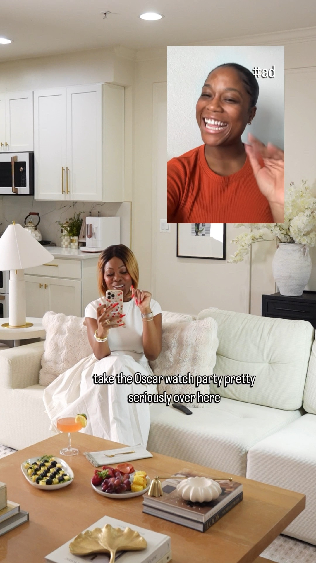 #ad Some traditions don’t need the same couch, just the right connection and that's Apple Gift Card. When my sister was home, watching award season together was our thing. I love that we can still do that even though she’s away serving our country. Not only can she use Apple Gift Card to watch the awards shows with me, she can use it for entertainment, music, and for Apple TV subscription and binge watch shows such as Severance, The Studio, and The Buccaneers and so much more when she gets the time. #TargetPartner @target #GiftCard #Target #AwardsSeason #WatchWithMe @shop.ltk #liketkit 

#LTKselfcare #LTKdayinmylife