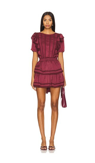 Natasha Dress in Oxblood | Revolve Clothing (Global)