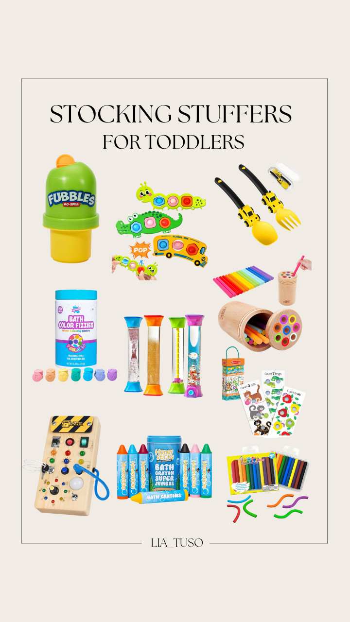 Stocking Stuffers for toddlers

#ToddlerStockingStuffers #ToddlerGiftGuide
#HolidayGiftIdeas 

 #LTKGiftGuide #LTKHoliday