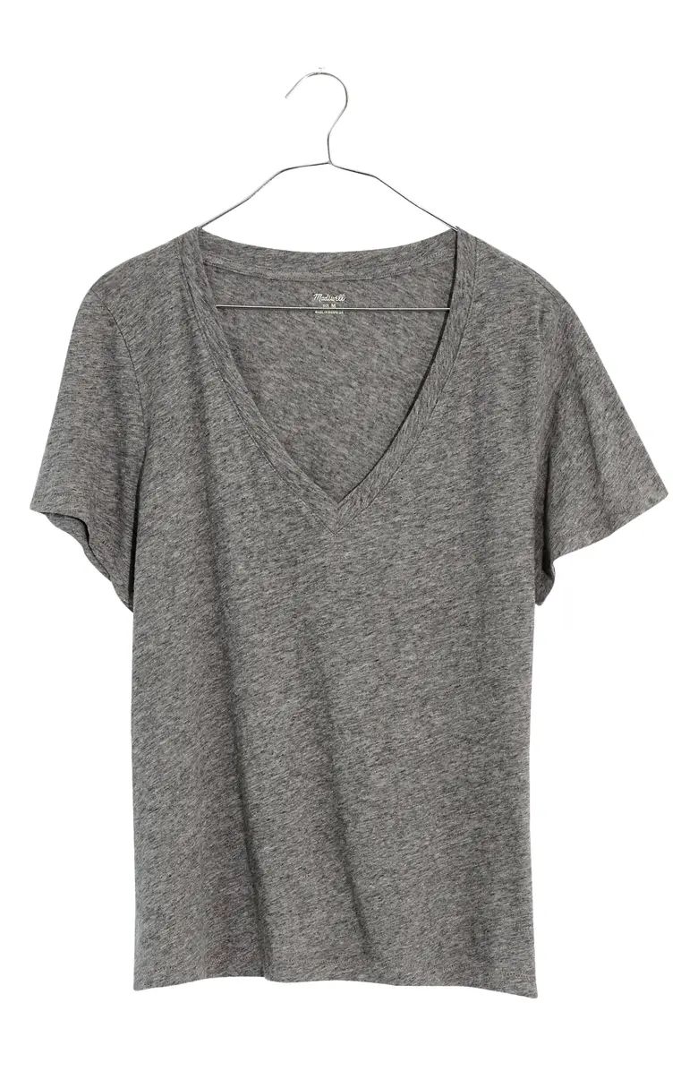 Madewell Whisper Cotton V-Neck T-Shirt | Nordstrom | Nordstrom