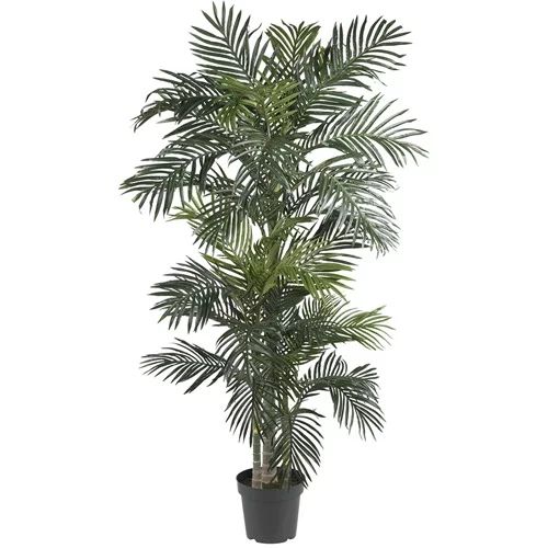 Nearly Natural 6.5ft. Golden Cane Palm Artificial Tree, Green - Walmart.com | Walmart (US)