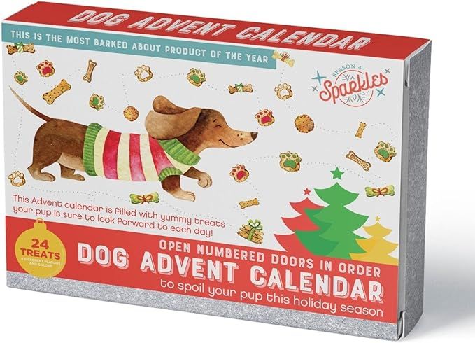 Dog Advent Calendar 2022 Christmas with 24 Advent Treats - Advent Calendar for Dogs 2022 - Tasty ... | Amazon (US)