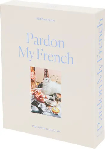PIECEWORK PUZZLES Pardon My French 1000-Piece Puzzle | Nordstrom | Nordstrom