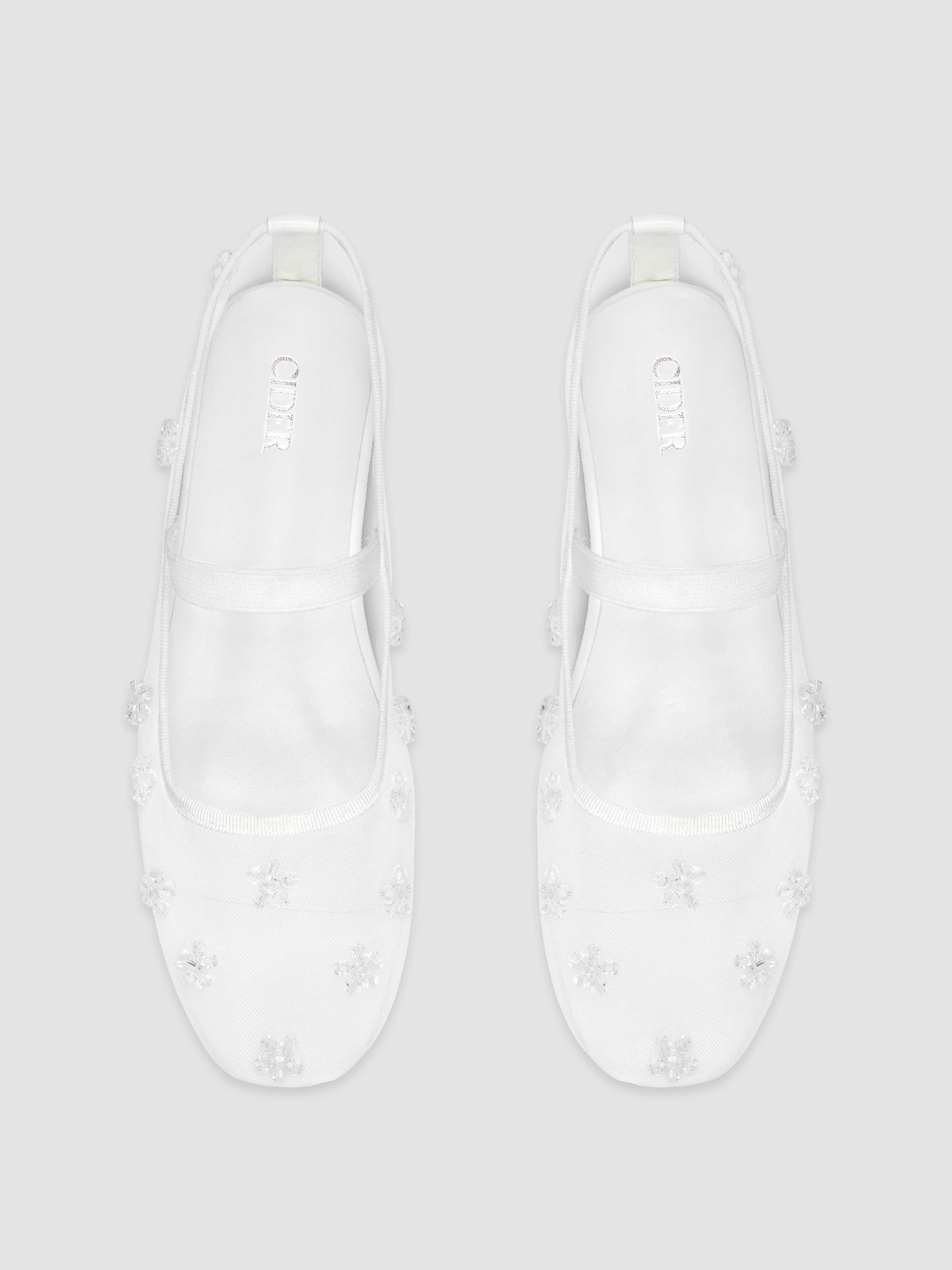 BLOSSOM MESH MARY JANE FLATS | Cider