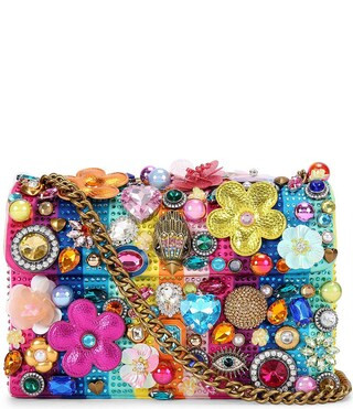 Medium Kensington Tuttifrutti 3D Embellished Flower Convertible Crossbody Bag | Dillard's