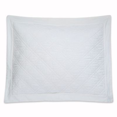 Levtex Home Sasha Standard Pillow Sham in White | Bed Bath & Beyond