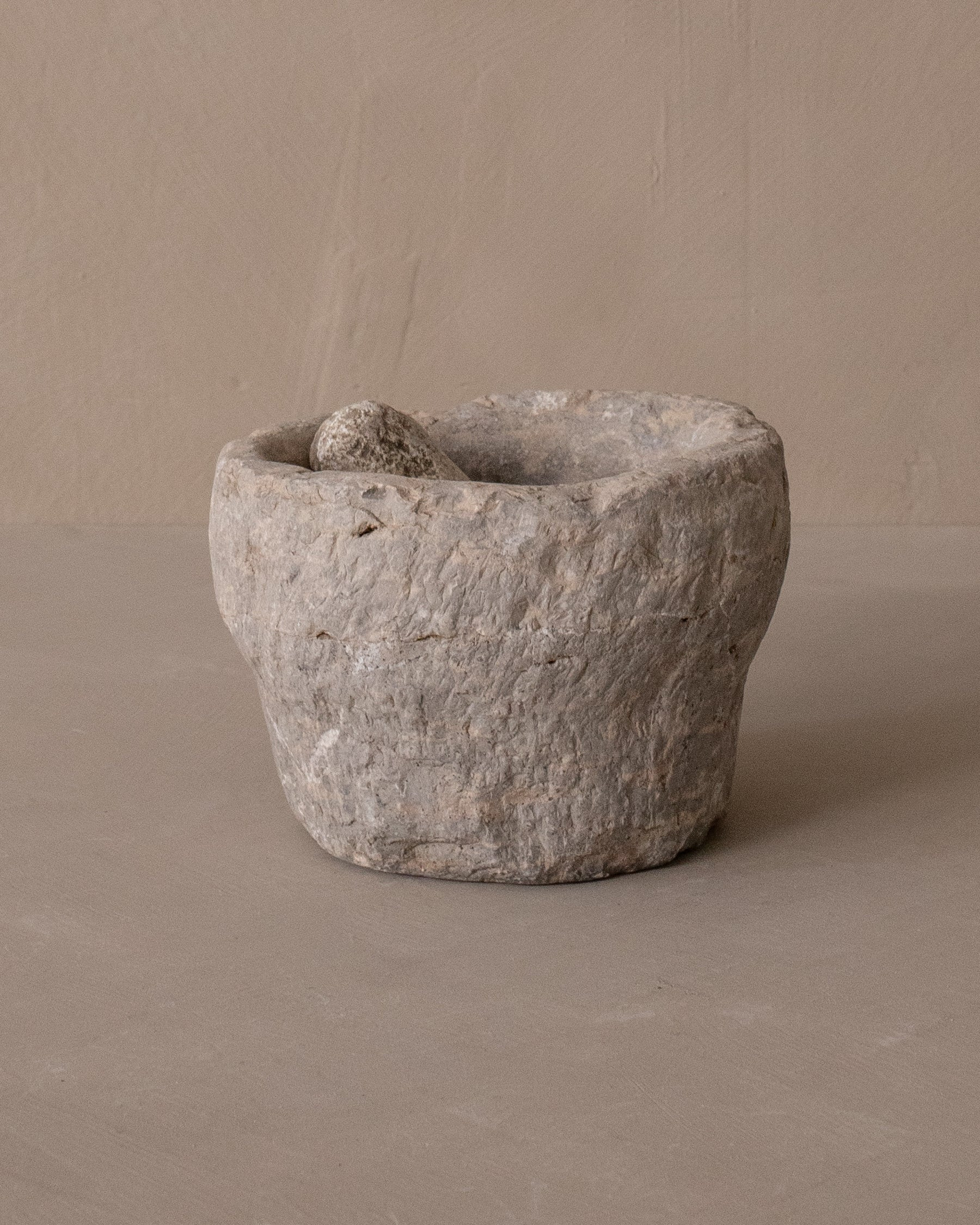 Vintage Mortar & Pestle CVIII | The Vintage Rug Shop