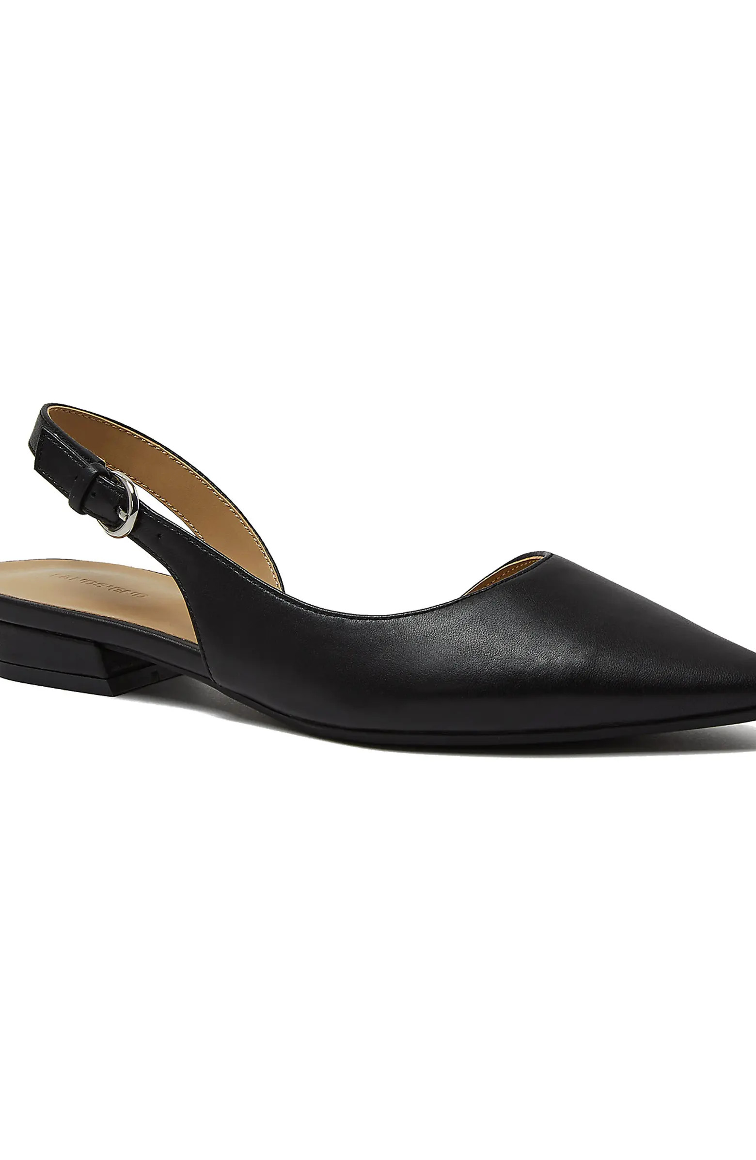 Leather Slingback Low Heels | Nordstrom