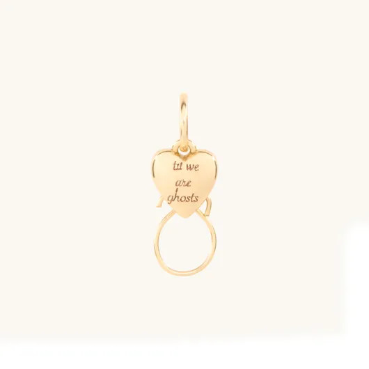 Til We Are Ghosts Mini Charm Holder | Catbird