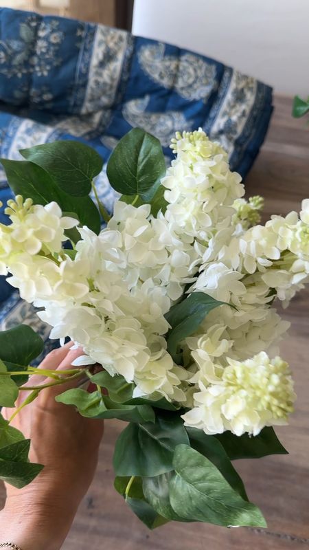 Nothing better than the smell of fresh lilacs blowing in the warm summer air.  Bring them indoors and make them last(without the intoxicating smell) with these faux stems!  

#LTKVideo #LTKFindsUnder50 #LTKHome