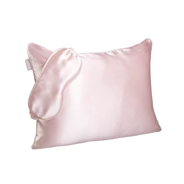 Slip Beauty Sleep To Go, Removable Pillowcase, with Pillow, Pink, Travel Set | Walmart (US)