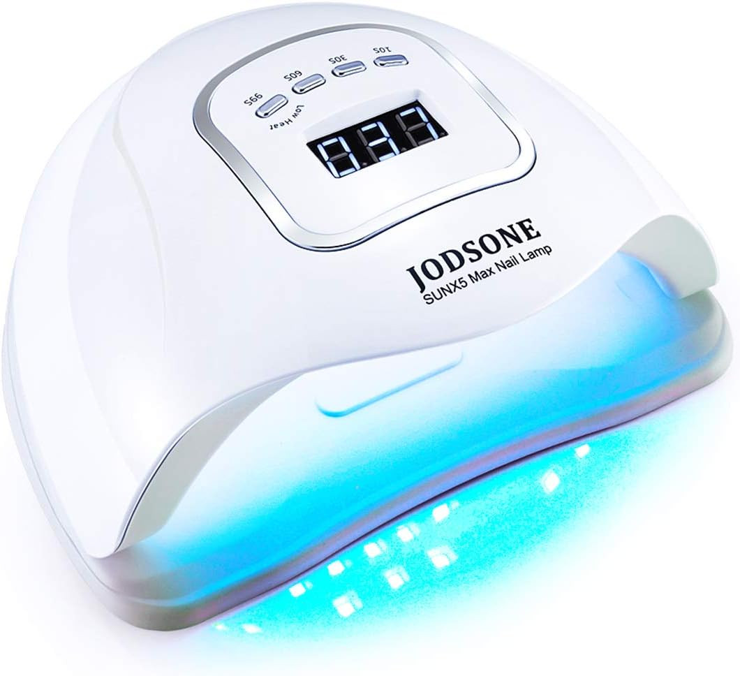 JODSONE UV LED Nail Lamp 150W, Nail Dryer for Gel Polish, Gel Nail Lamp with 45 Light Beads, Led ... | Amazon (CA)