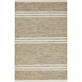 Dash and Albert Malta Wool Area Rug - 10' x 14' Natural - Neutral Coastal Charm Handwoven Wool Ac... | Amazon (US)