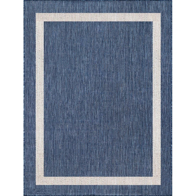 Akeira Blue Indoor/Outdoor Rug | Wayfair North America