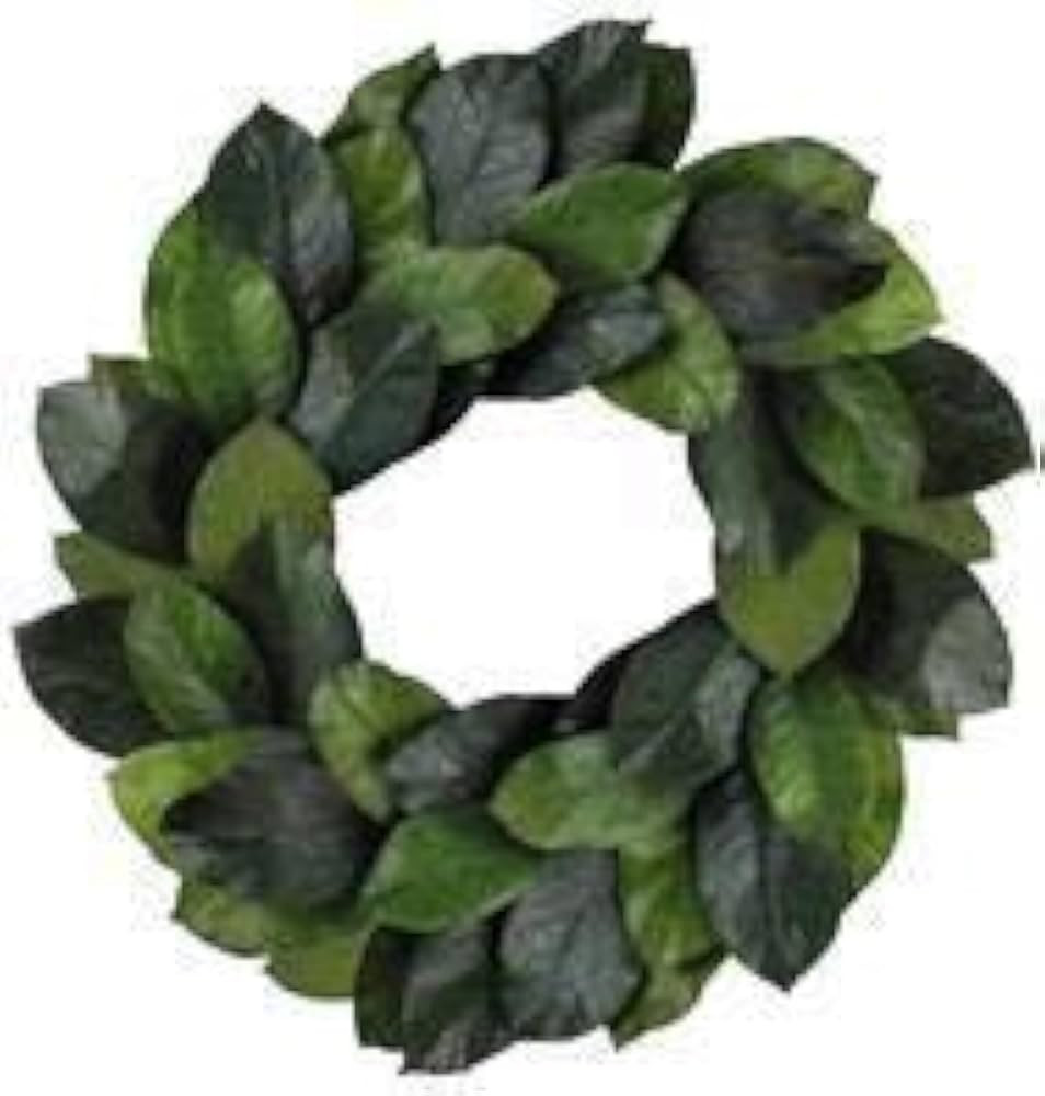 Craig Bachman Magnolia Wreath, Magnolia Leaf Door Wreath, Housewarming Wreath, Farmhouse Wreath, ... | Amazon (US)