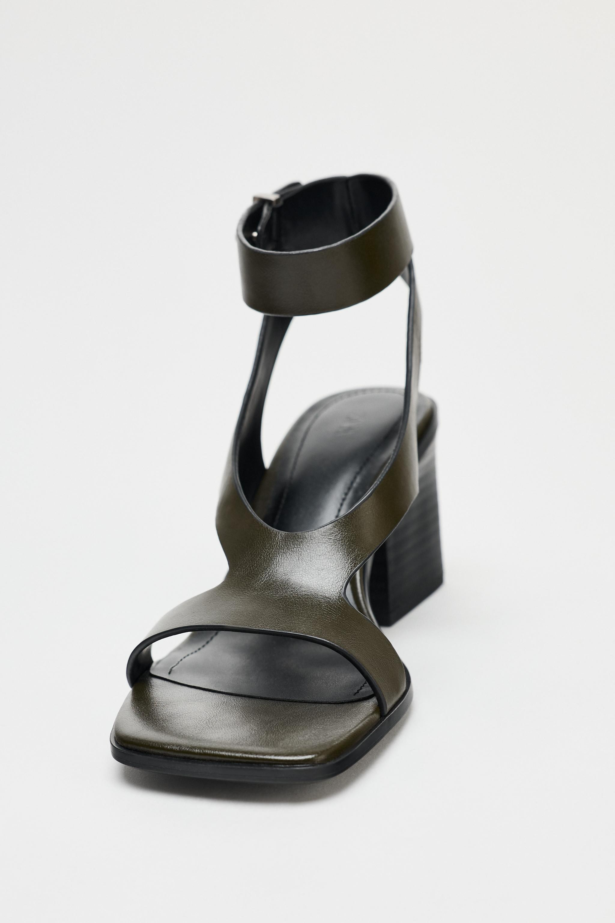 BLOCK HEEL SANDAL | Zara UK