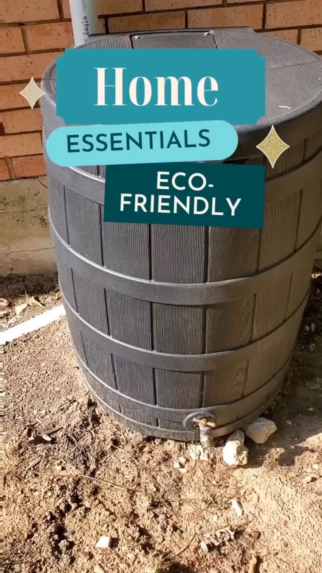 I am an island girl, so collecting water is something I grew up doing. This barrel is useful for collecting rain water to use later. Every single house should have one!

#LTKFindsUnder100 #LTKFamily #LTKHome