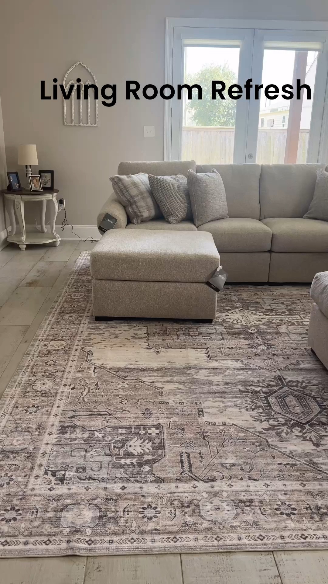 Home just got a little cozier. 🤍✨

Home is my favorite place to be, and this little refresh makes it even sweeter.  My new sofa and rug brought this space to life, creating the perfect place to relax, gather, and make memories. So grateful for a space that feels warm, welcoming, and uniquely mine. 🤍🏡

Shop the look on my LTK page.

Follow the main link in my bio.

*  Sofa: Bridgemont @Ashley Furniture on LTK
*  Rug: Amazon on LTK

#LivingRoomRefresh #HomeSweetHome #NeutralDecor
#LivingRoomGoals

#LTKHome