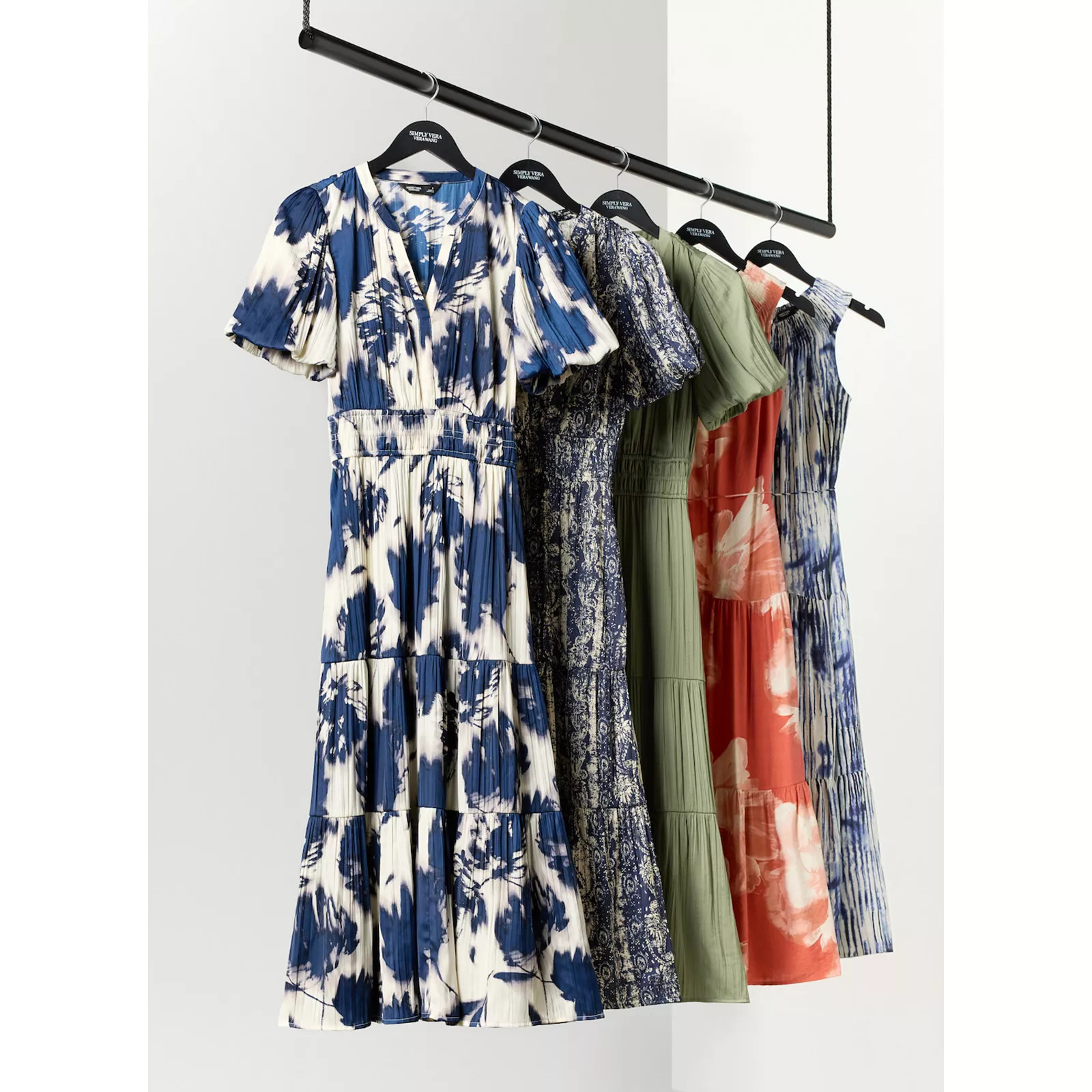 Women's Simply Vera Vera Wang Short Sleeve Maxi Dress | Kohl's