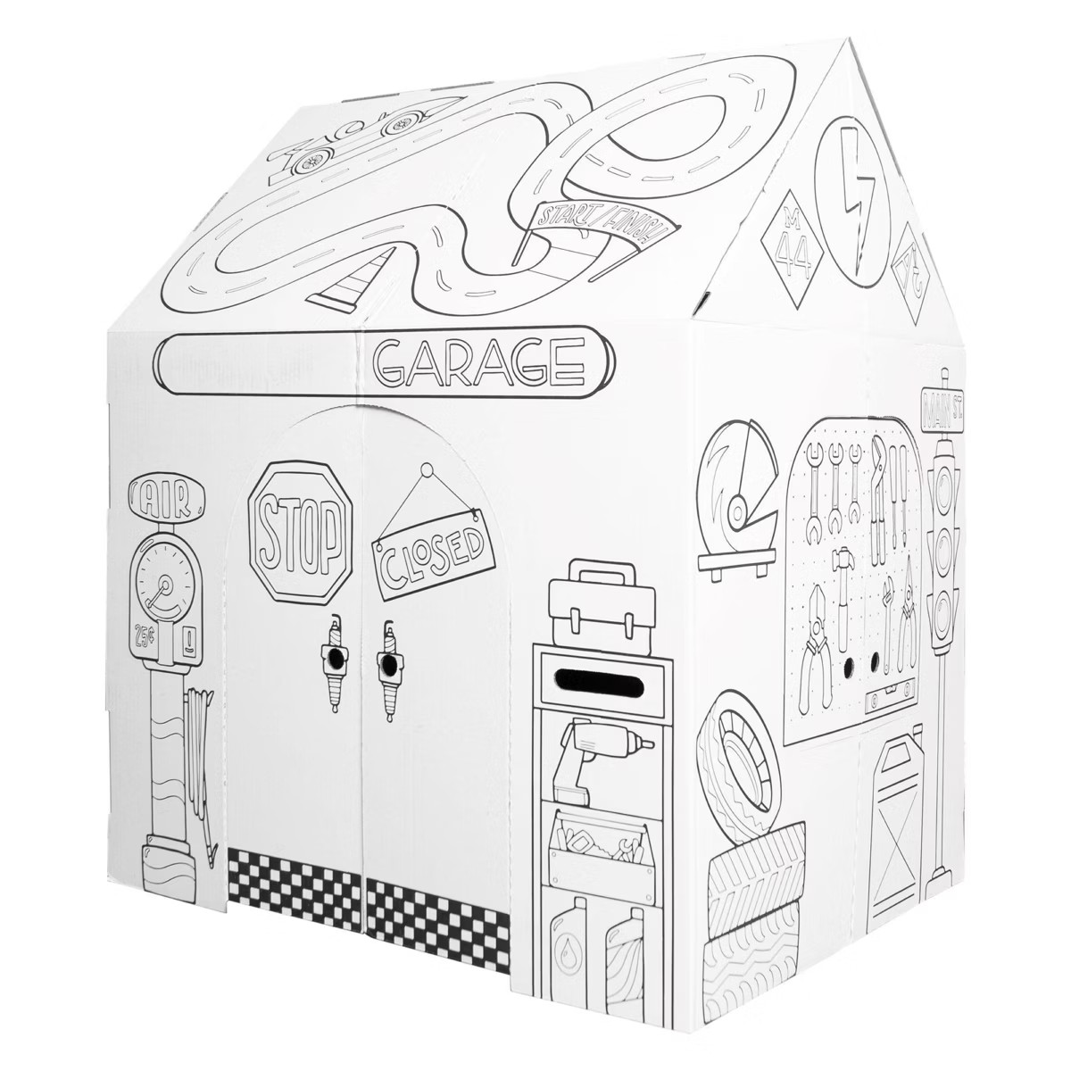 Easy Playhouse Pit Stop Garage | Target