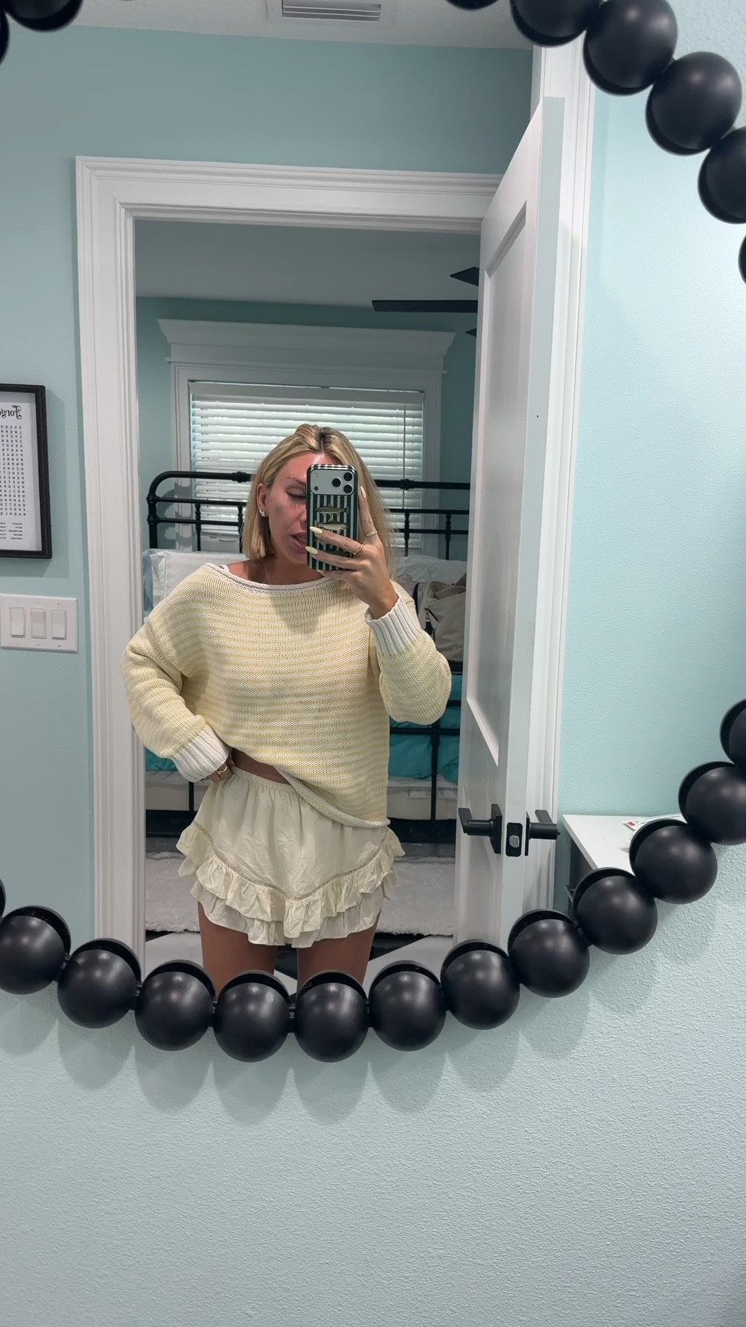 Size small and my swimsuit size medium in the sweater and a size small and the shorts

#LTKgrwm #LTKootd #LTKdayinmylife