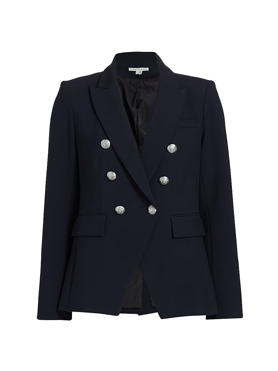 Women's Miller Dickey Jacket - Navy Silver - Size 00 | Saks Fifth Avenue