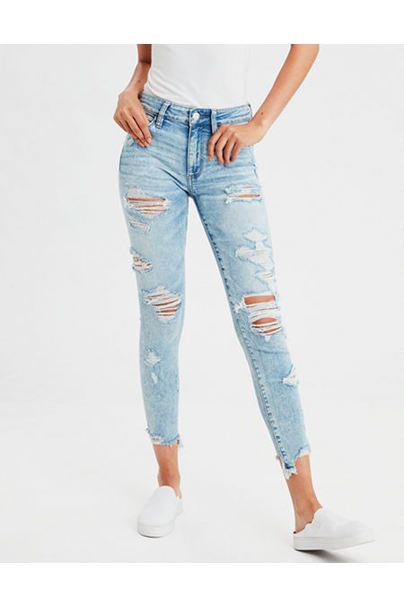 AE Ne(X)t Level Seamless High-Waisted Jegging Crop | American Eagle Outfitters (US & CA)