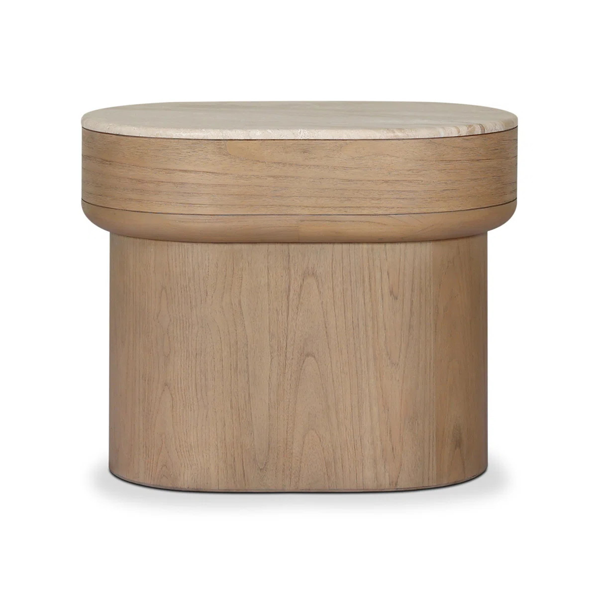 Lando Nightstand-Sand Marble | Wayfair North America