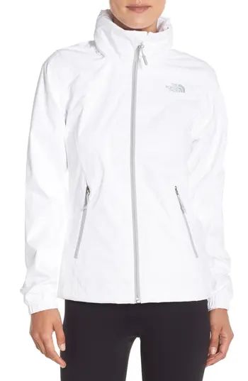 Women's The North Face 'Resolve Plus' Waterproof Jacket, Size X-Small - White | Nordstrom