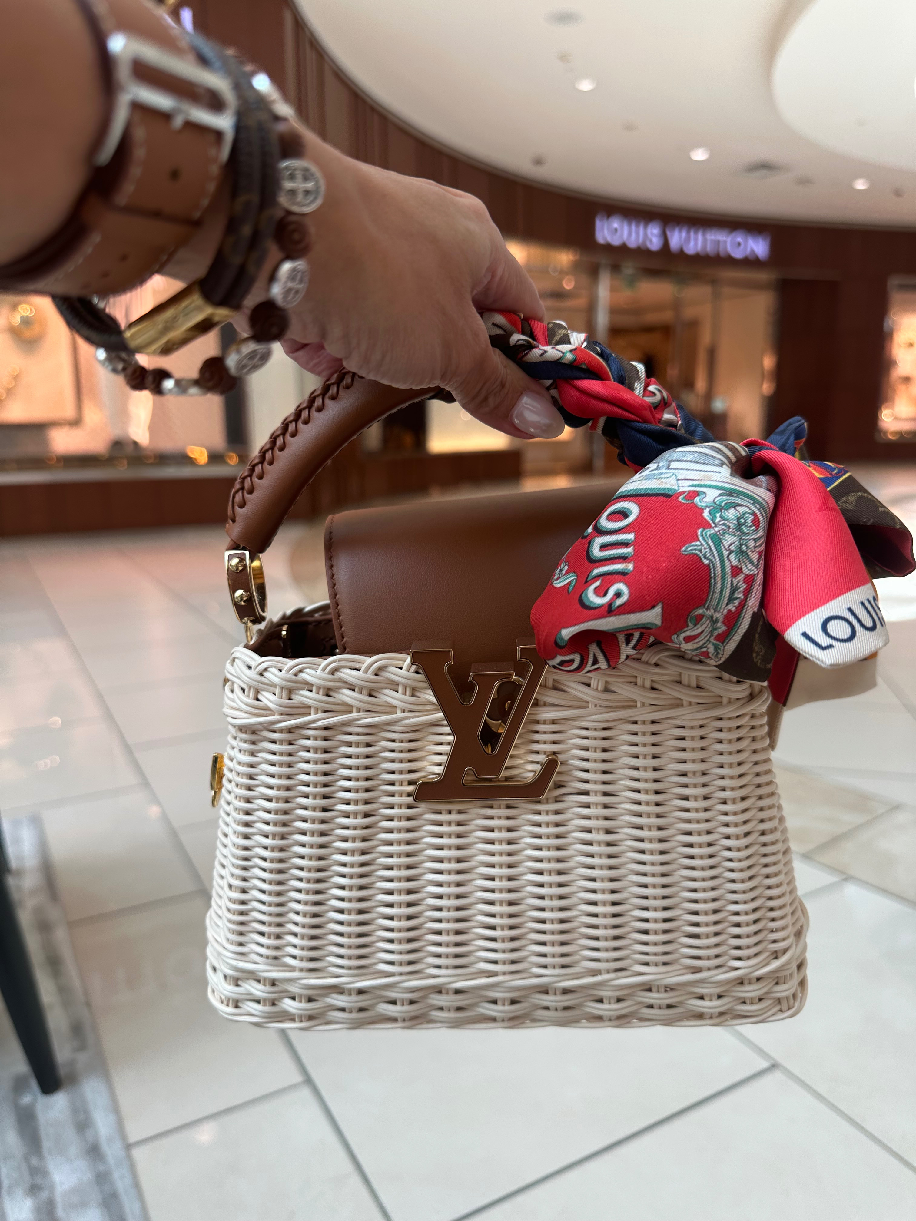 My favorite Summer Bag is my Capucines Mini in Rattan.  

 #LTKSeasonal