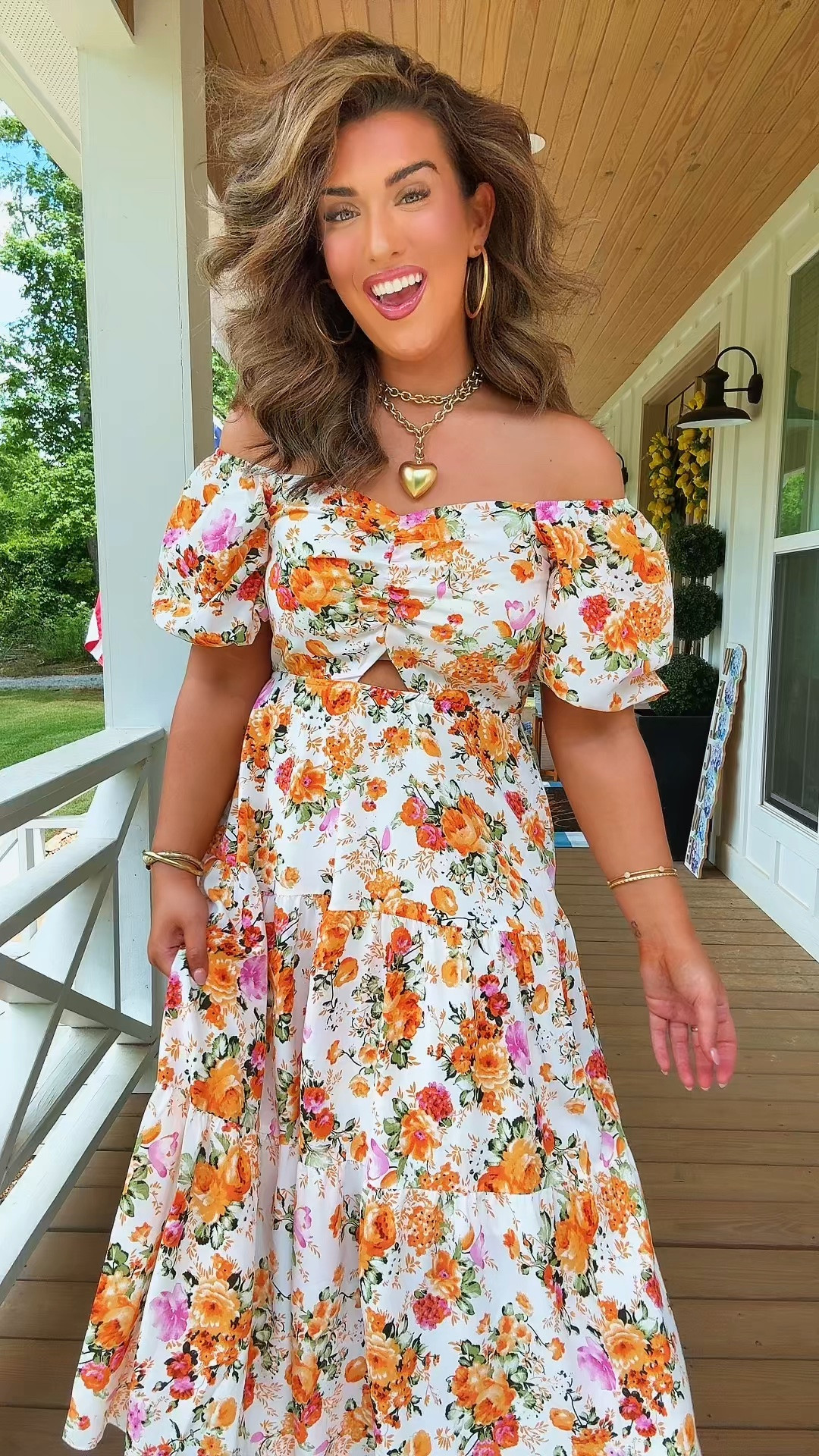 If summer was a dress it would be this. 💛🍓 From the vibrant colors to the flattering fit, this would be the perfect dress for SO many events. I’d wear this one to church, baby showers, weddings, family pics… all the things!

#LTKootd #LTKMidsize #LTKmomlife