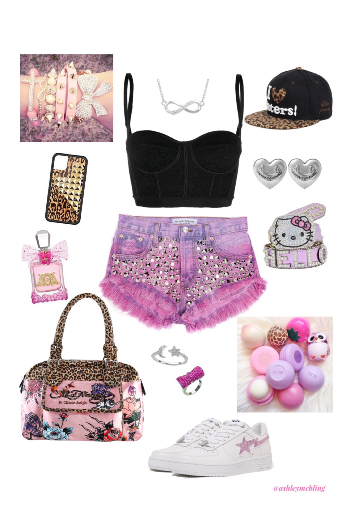 2010s baddie outfit inspo #mcbling #y2k #2000s