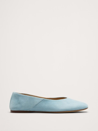 Italian Leather Ballet Flat | Banana Republic (US)