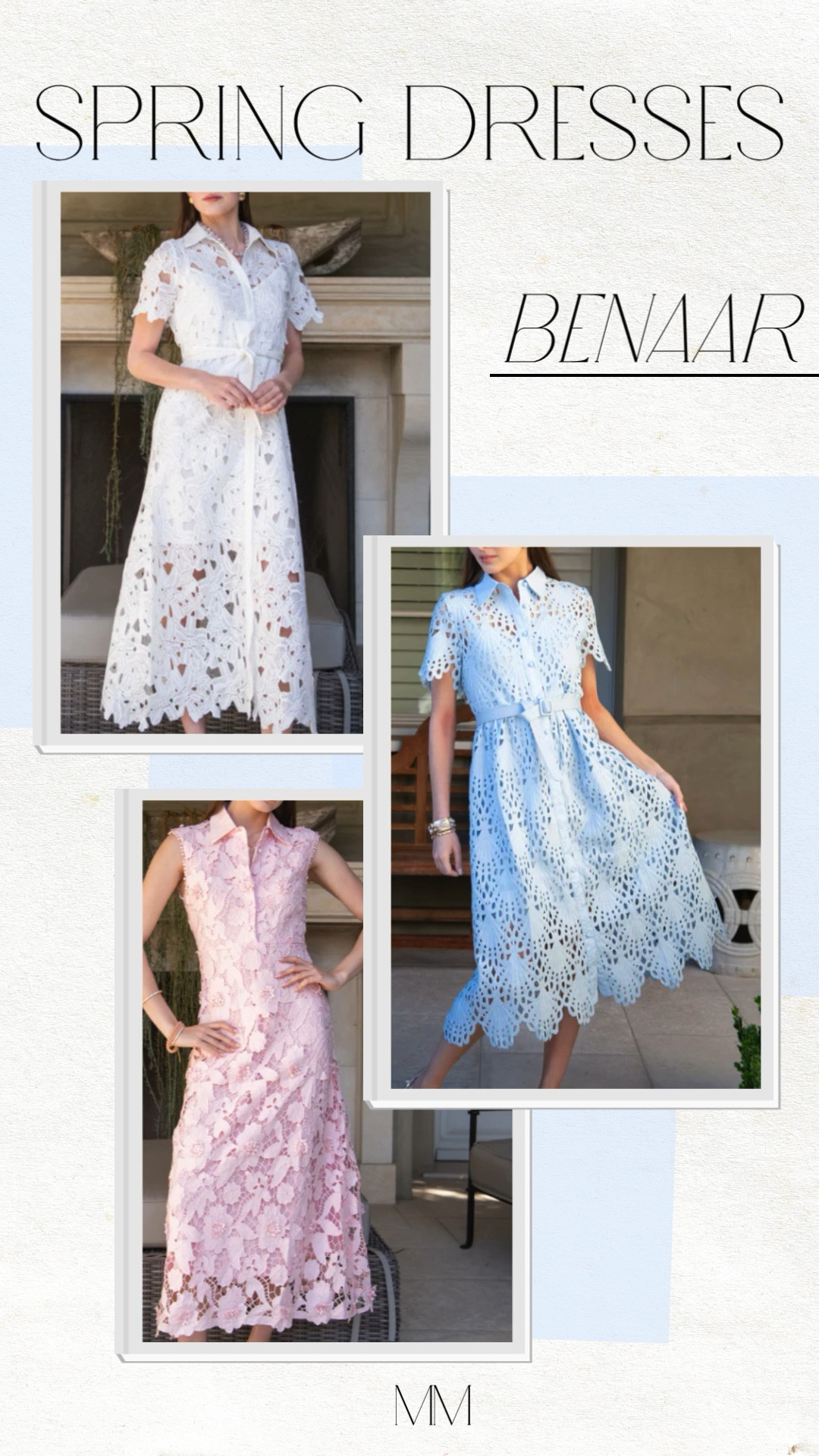 Spring dresses from Benaar you’ll wear on repeat. Feminine lace, flattering silhouettes, and soft pastel tones that feel elevated but still effortless. Perfect for brunch, events, and everything in between.

Sharing my favorite Benaar dress picks that are timeless, polished, and easy to style this season.

[benaar dresses, spring dresses, lace dress outfit, feminine style, brunch outfit ideas, wedding guest dress, midi dress outfit, spring outfit ideas, chic everyday looks, pastel outfits]

#LTKOver40