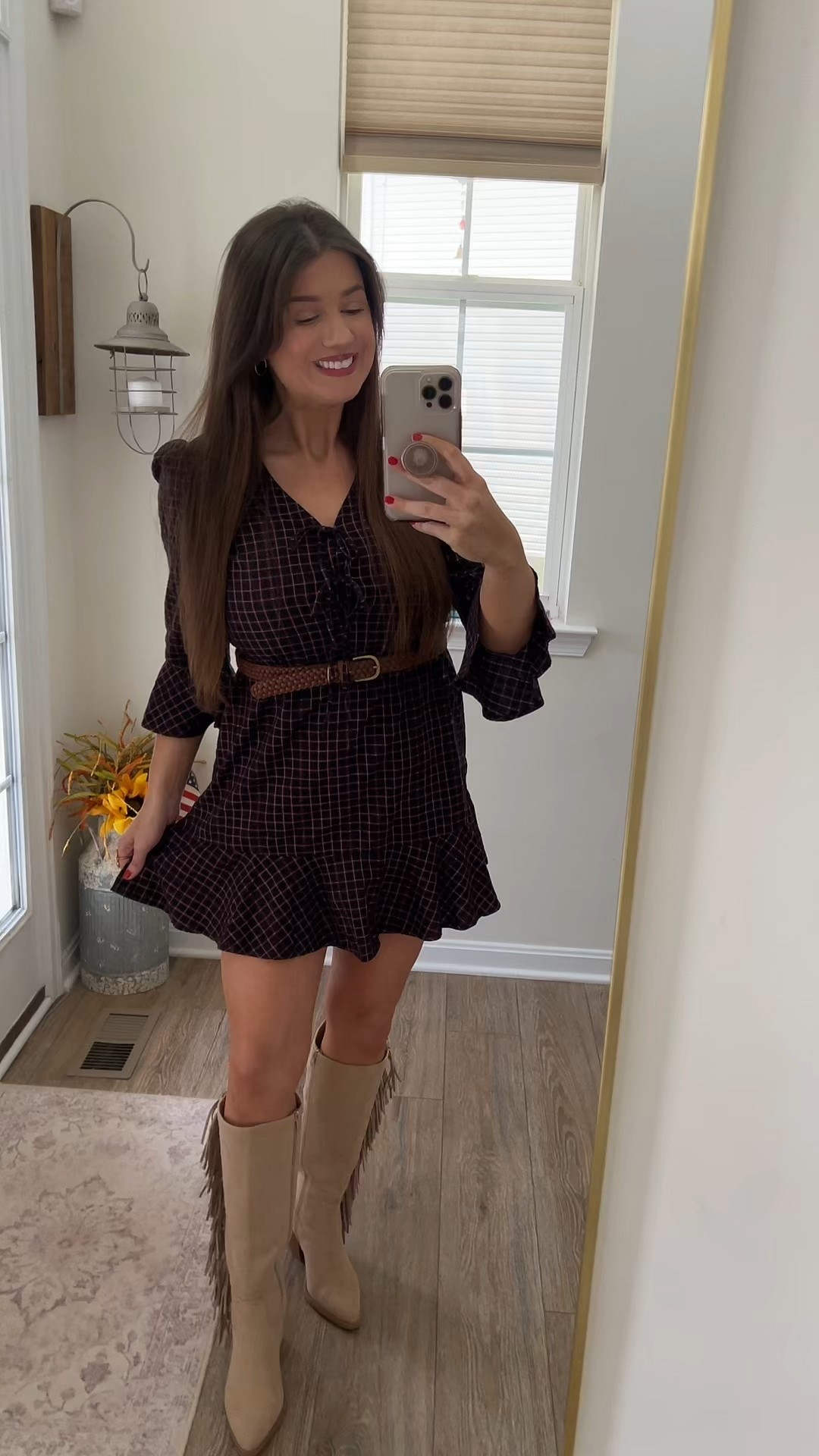 Walmart ootd 🖤❤️

Dress: small
Belt: s/m
Boots: 7

#LTKCyberWeek #LTKootd #LTKHoliday