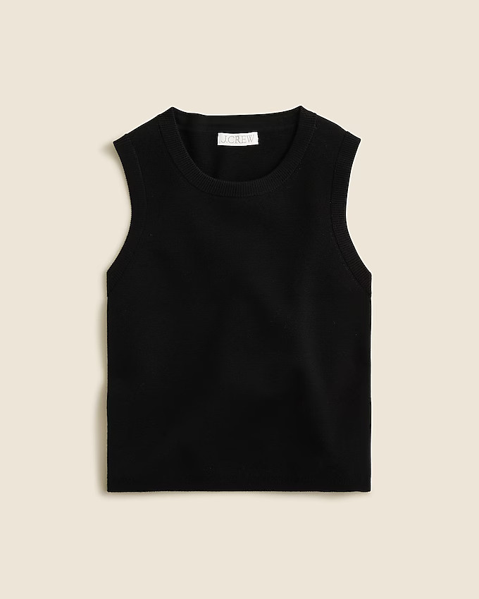 Sweater shell in TENCEL&trade; lyocell blend. | J. Crew US