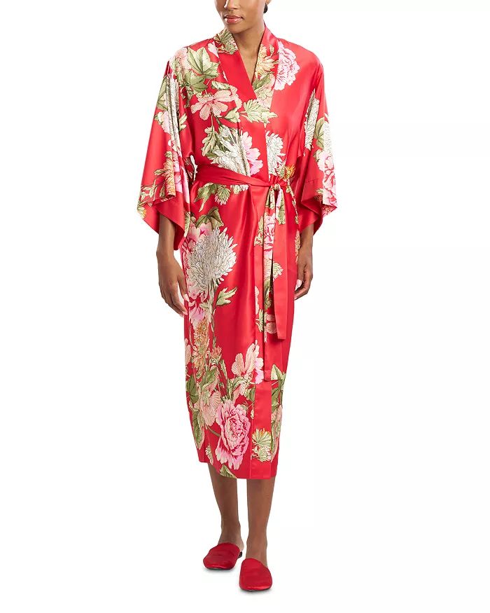 Floral Satin Robe | Bloomingdale's (US)
