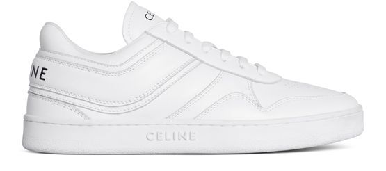 Celine trainer low lace-up sneakers in calfskin - CELINE | 24S US
