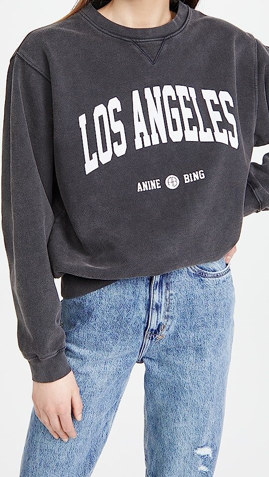 ANINE BING Ramona Sweatshirt University | SHOPBOP | Shopbop