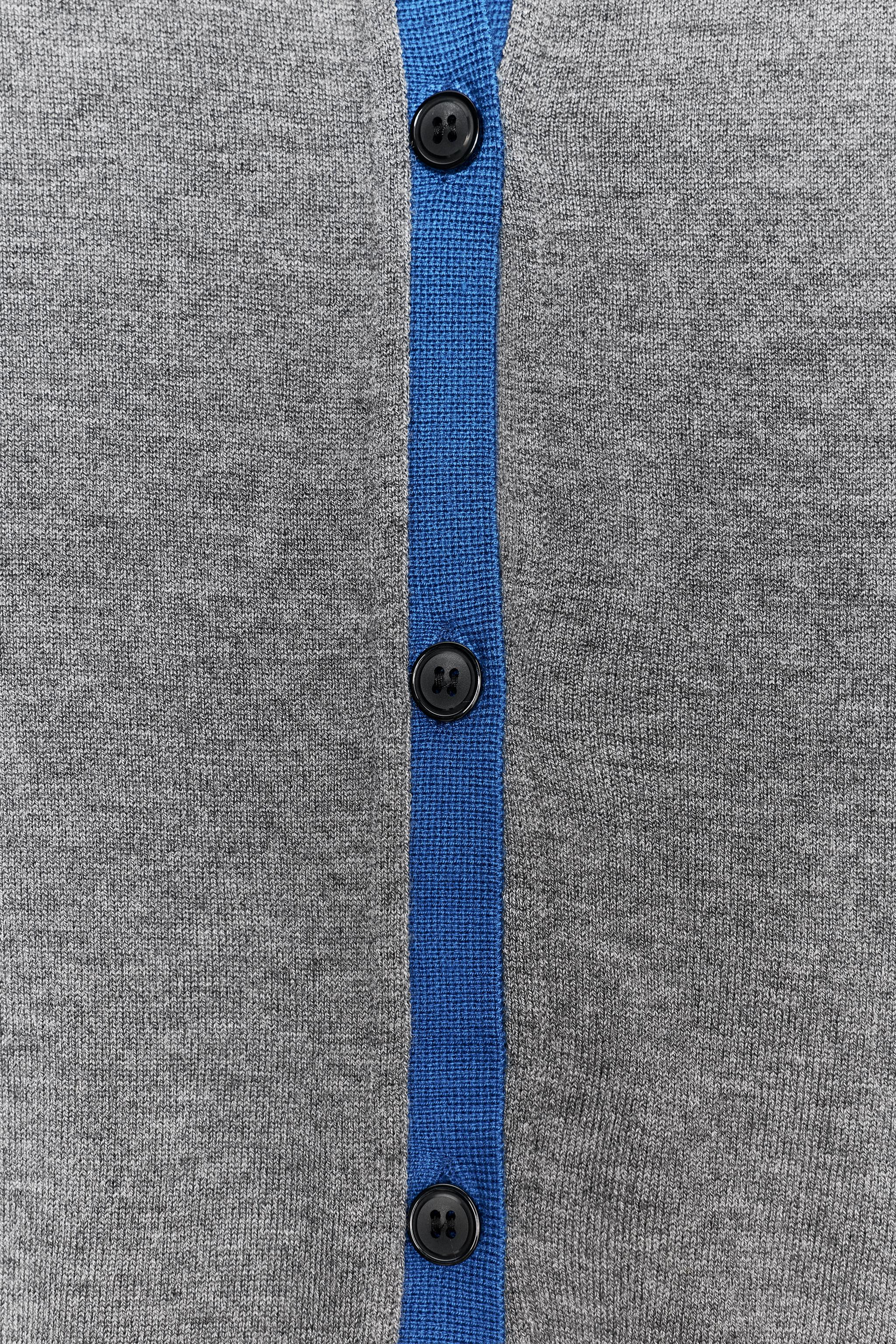 COMBINATION KNIT JACKET | Zara US