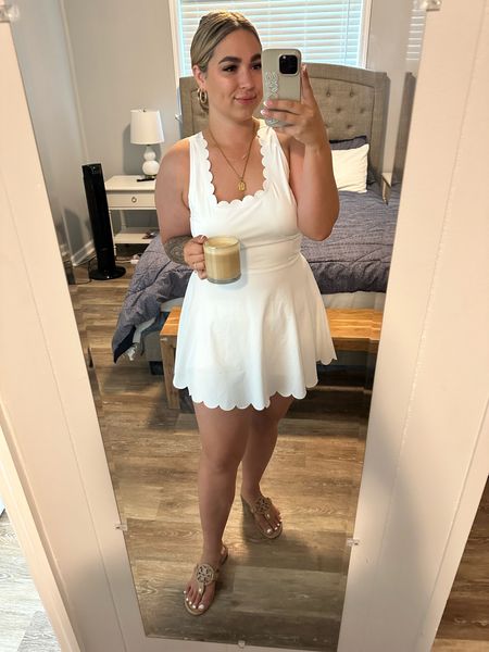 Vacation / Wedding trip, day 1 outfit! 

Wearing an XL in the dress. Could have done a L though. 

Shoes fit true to size  

#LTKstyletip #LTKunder100 #LTKwedding