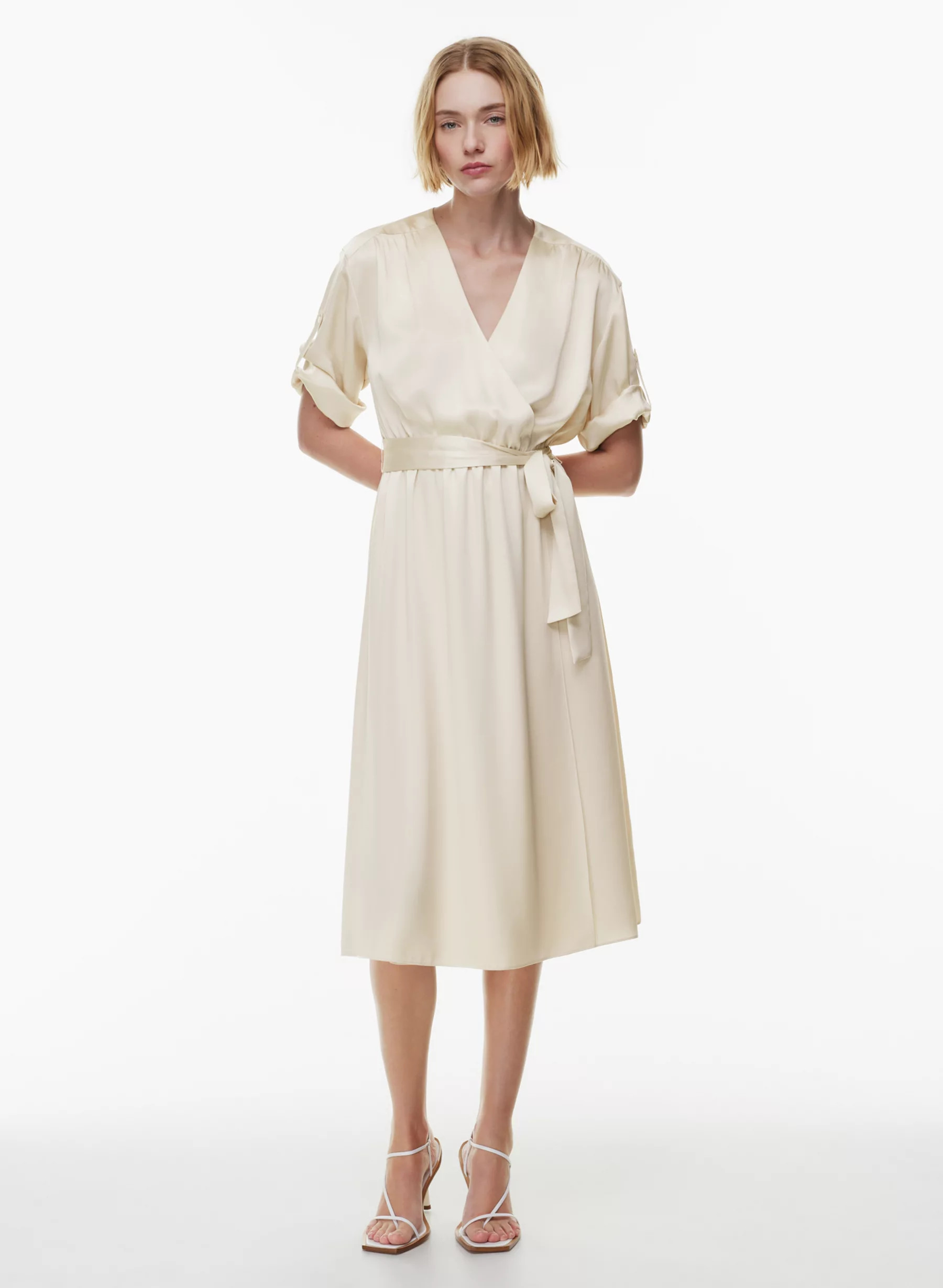 ARMOIRE SATIN DRESS | Aritzia