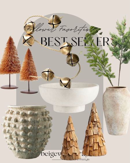 This weeks best sellers!! My bell garland is still available and on sale! My Orion bowl is a staple in my home and a continued best seller,  check out the minka pot too! And the cute target Christmas trees! 

#LTKstyletip #LTKHoliday #LTKhome