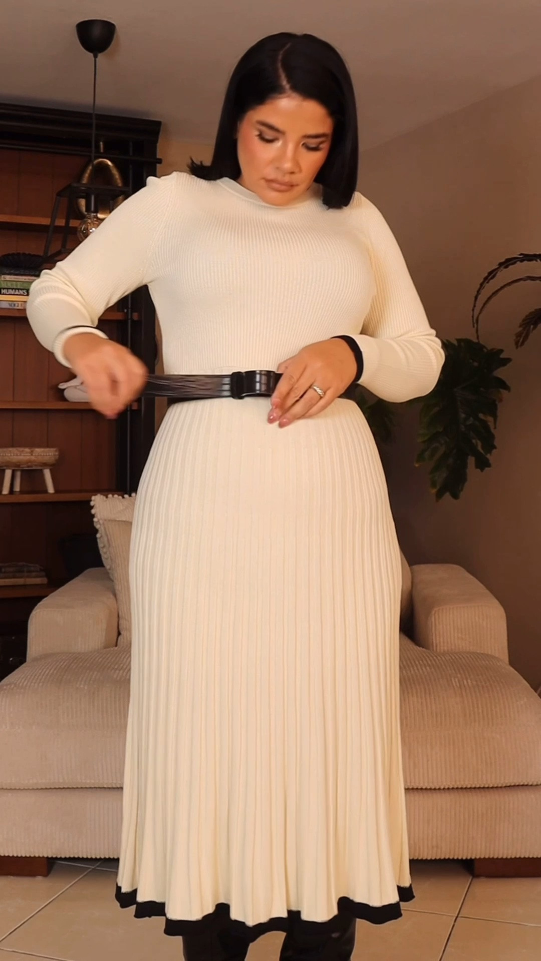 A good sweater dress never goes out of style 🤍
Wore this all fall/winter with boots + a chic jacket, and I’m still reaching for it on those colder spring days—just swap in open-toe heels or lighter layers for an easy transition.

One piece, so many ways to style… we love a versatile moment ✨
Linking my Amazon favorites!

#LTKStyle #LTKFinds #AmazonFashion #AmazonStyle #SweaterDress #TransitionalStyle #SpringStyle #WinterToSpring #CapsuleWardrobe #EffortlessStyle #ChicBasics #StyleInspo #OutfitIdeas #AmazonFinds

#LTKSeasonal #LTKSaleAlert #LTKootd

#LTKootd #LTKMidsize #LTKWorkwear